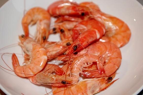 Bisque ze skorupek krewetek