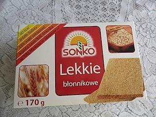 Lekkie błonnikowe pieczywo Sonko