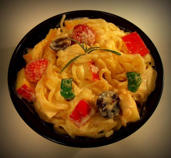 Słodkie spaghetti
