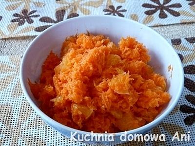 Surówka z marchwi i pomarańczy