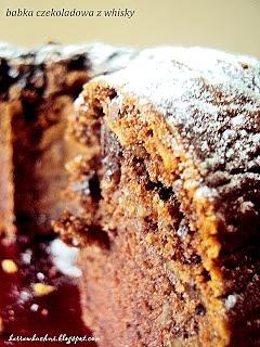 Babka czekoladowa z odrobiną whisky