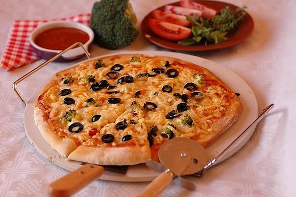 Kamień do pieczenia pizzy dla domowego piekarnika