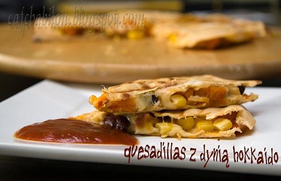Quesadillas z dynią hokkaido