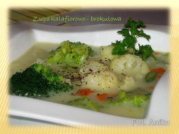 Zupa kalafiorowo-brokułowa