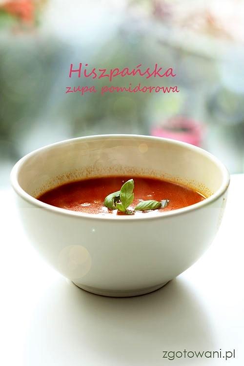 Hiszpańska zupa pomidorowa