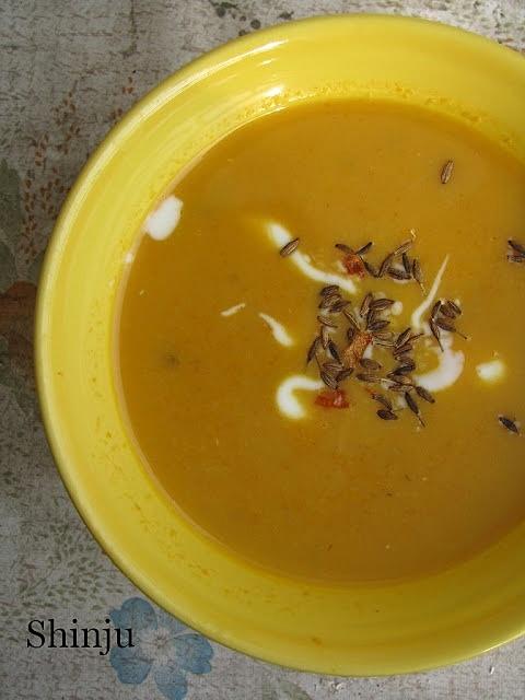 Zupa marchewkowo-soczewicowa