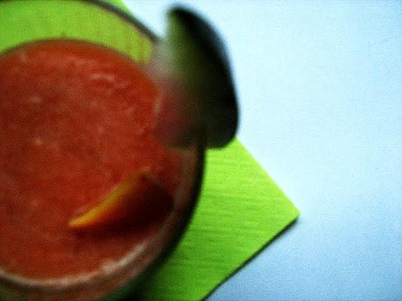 Smoothie arbuzowo-brzoskwiniowe