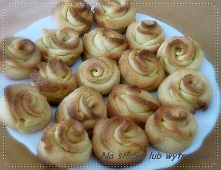 Ciasteczka kruche różyczki