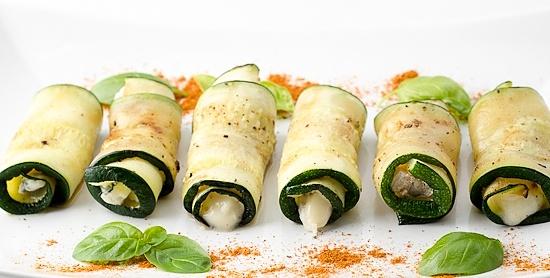 Cukinia z gorgonzolą - szybka przystawka na grill