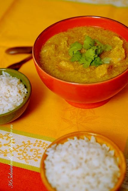 Korma z kurczakiem i imbirem - aromatyczne danie indyjskie