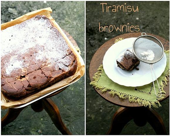 Tiramisu brownie