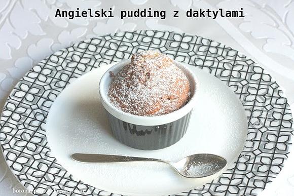 Angielski pudding z daktylami