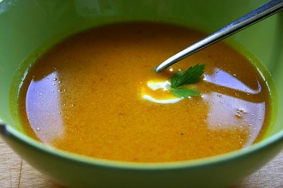 Zupa krem z pieczonej dyni
