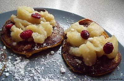Placuszki z dyniowym puree