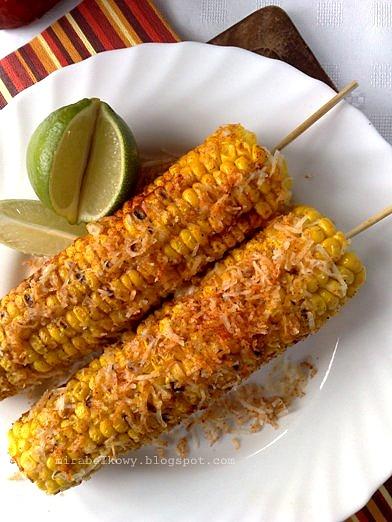 Najlepsza kukurydza z grillowanym serem pecorino romano