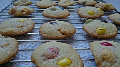 Ciasteczka z M&M's