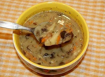 Klasyczna zupa grzybowa