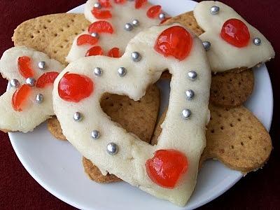 Kruche ciasteczka z marcepanem