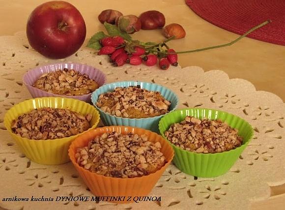 Dyniowe muffinki z quinoa