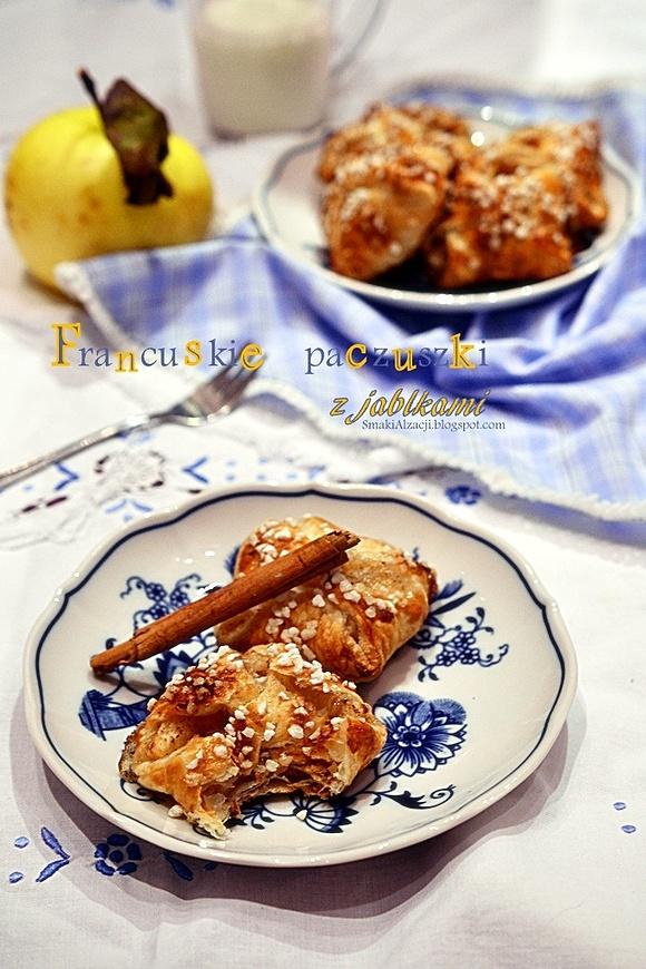 Francuskie paczuszki z jabłkiem