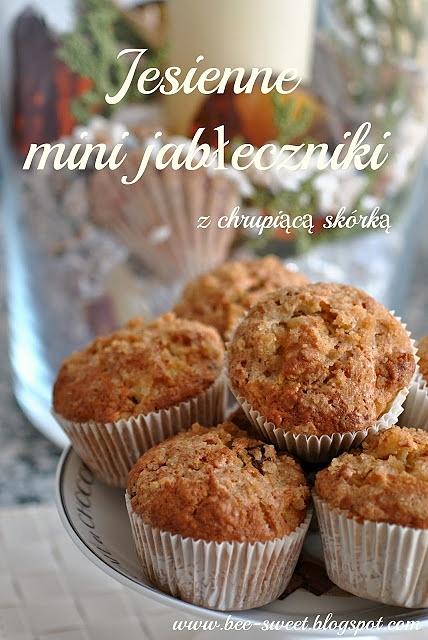 Jesienne mini jabłeczniki z chrupiącą skórką
