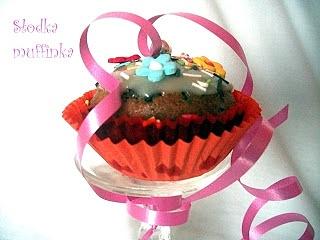 Muffinki z dynią i czekoladą