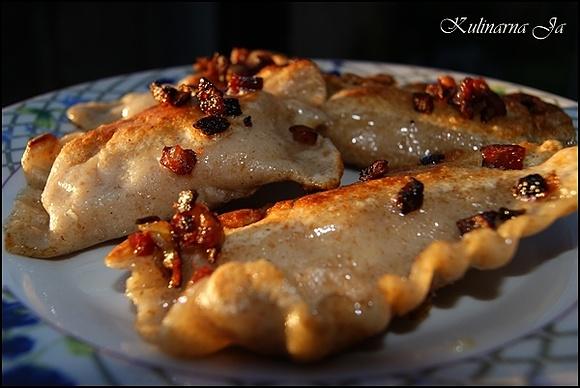 Pierogi ruskie z mąką żytnią
