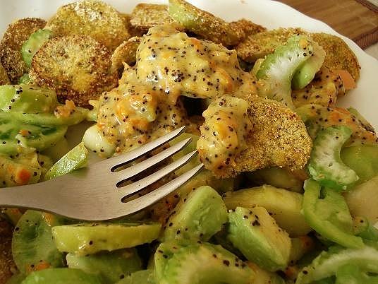Kumkwatowy dressing do sałatki