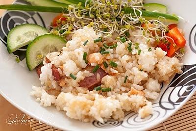 Rybie risotto