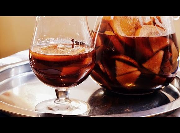 Sangria owocowa z Hiszpanii