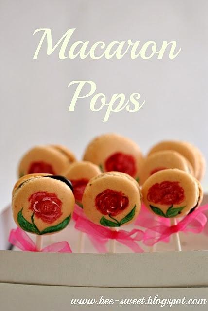 Macaron Pops - dekoracje na prezent i ozdoby artystyczne