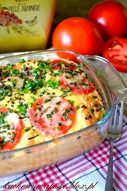 Lekka i puszysta frittata z warzywami