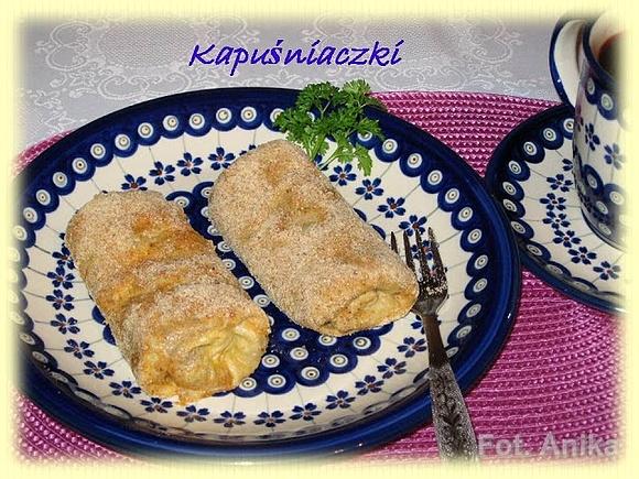 Krokiety z kapustą i boczkiem, czyli kapuśniaczki do barszczu