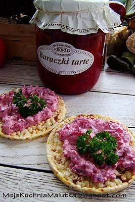 Pasta kanapkowa z buraczkami
