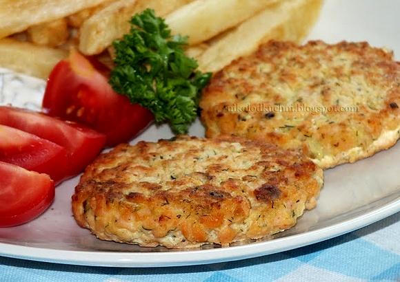 Burgery Rybne z Łososia