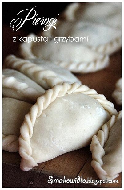 Pierogi z kapustą i grzybami