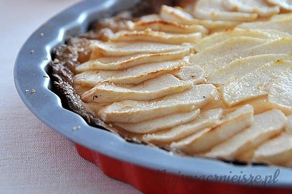 Tarta jabłkowa z budyniem