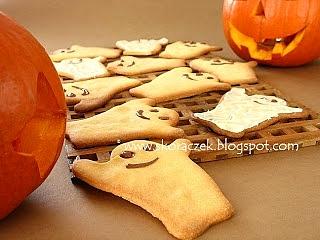 Uśmiechnięte duszki - ciasteczka na Halloween