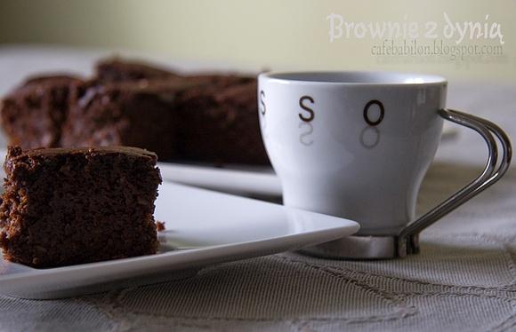 Brownie z dynią