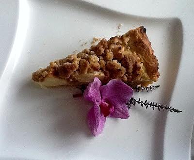 Tarta z jabłkami i kruszonką