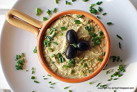 Pasta z bakłażana baba ganoush