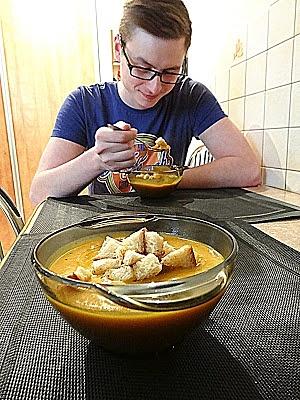 Aromatyczny krem z dyni