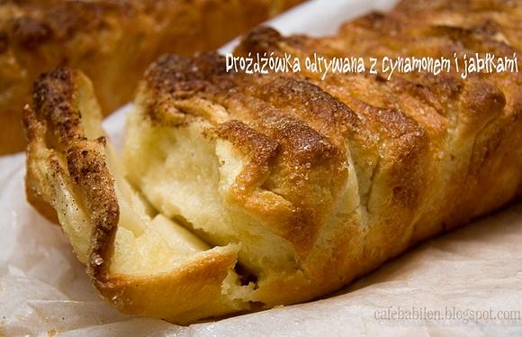 Drożdżówka jabłkowa odrywana