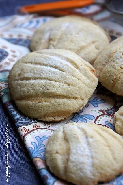 Ciasteczka Conchas - meksykańskie słodkie ciasteczka na drugie śniadanie