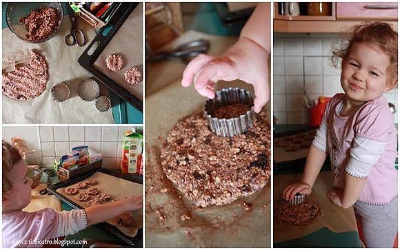 Zdrowe ciastka dla ciasteczkowego potwora