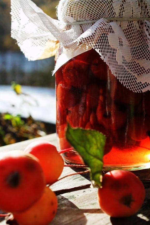 Rajska jabłoń jabłuszka kandyzowane