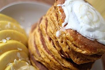 Pancakes dyniowe
