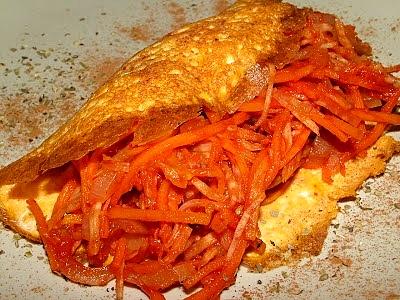 Omlet marchewkowy