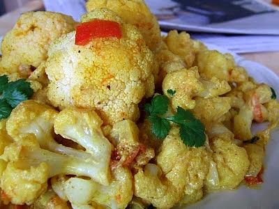 Dietetyczne curry z kalafiora