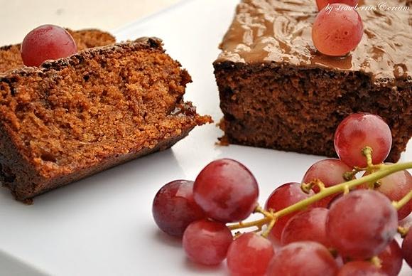 Murzynek z dynią i pomarańczą, wilgotne czekoladowe ciasto